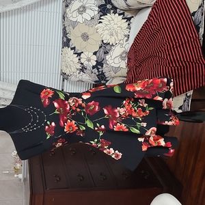 B. DARLIN cocktail dress sz 1/2 black